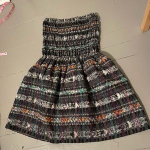 Guatemalan tube top strapless dress